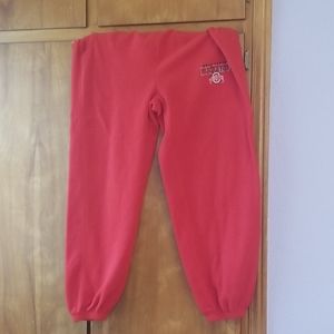 Red Ohio State Sweatpants
